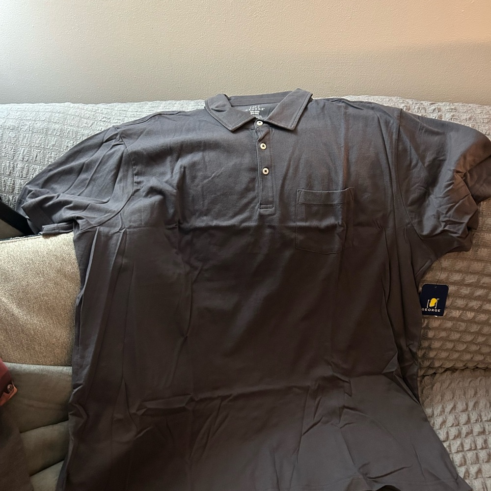 George grey polo shirt 3XL(54-56)